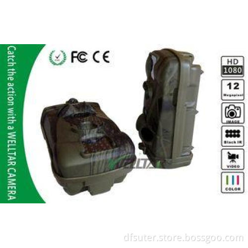 1080P HD Black Flash Trail Camera With 24pcs 940nm Invisibl